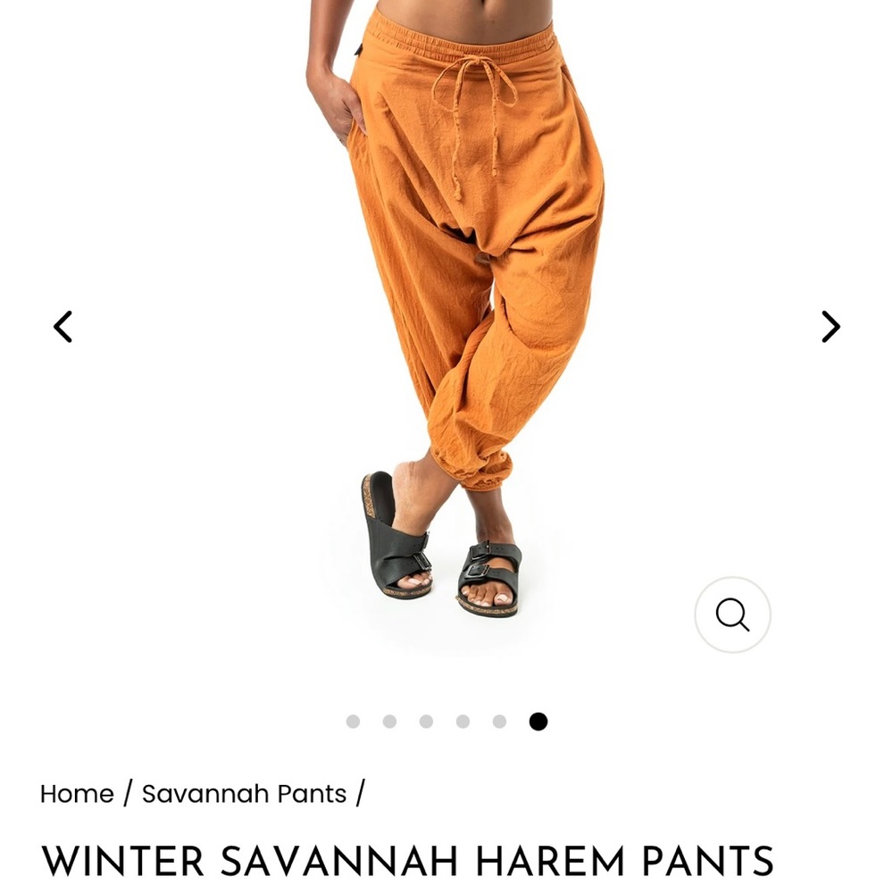Buddha winter Savannah harem pants
